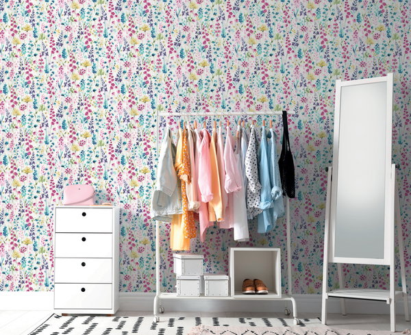 Tapete 'Pastel Garden' 53x1005cm