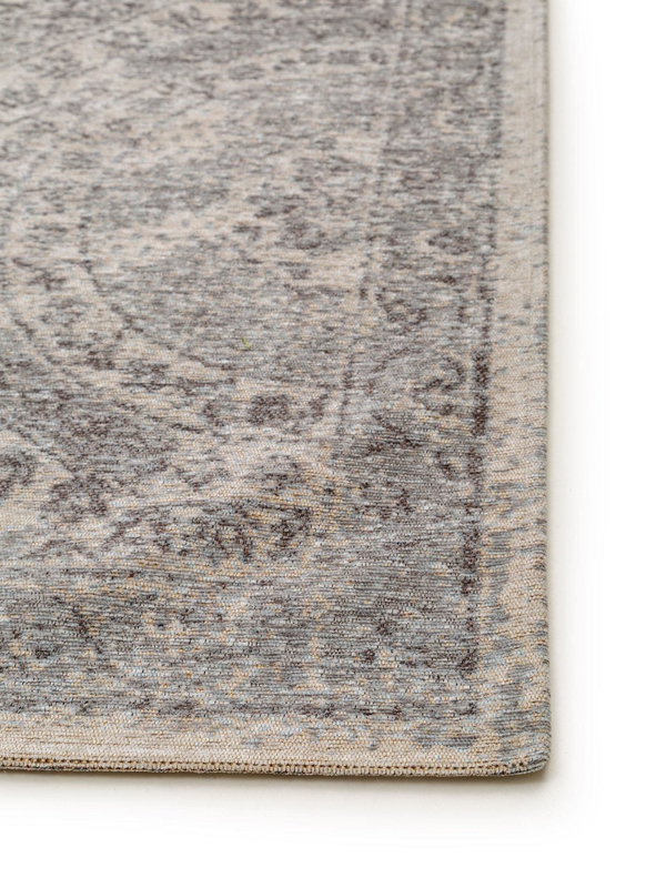 Design Flachgewebeteppich Tosca Grau