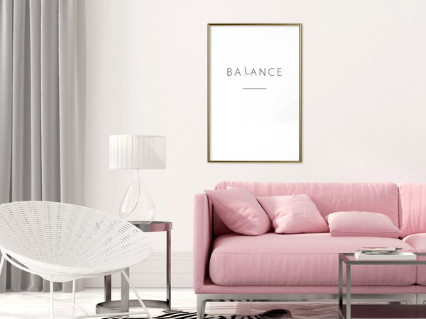 Poster 'Balance'