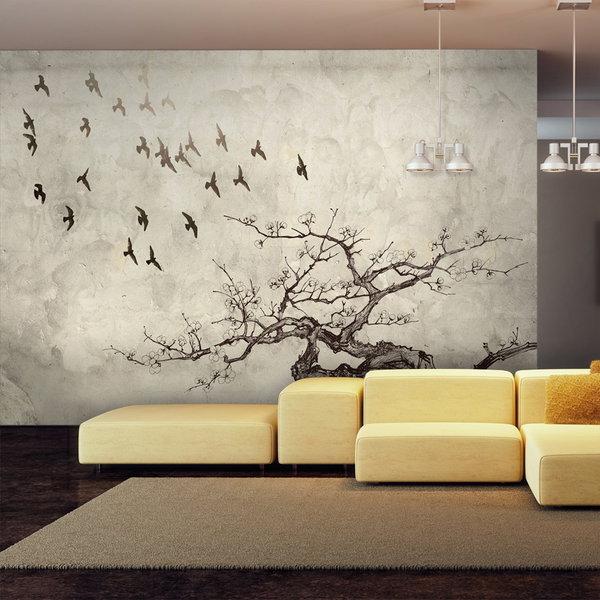Wallpaper 'Flock of birds'