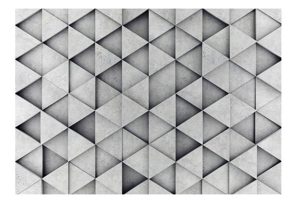 Tapete 'Grey Triangles'