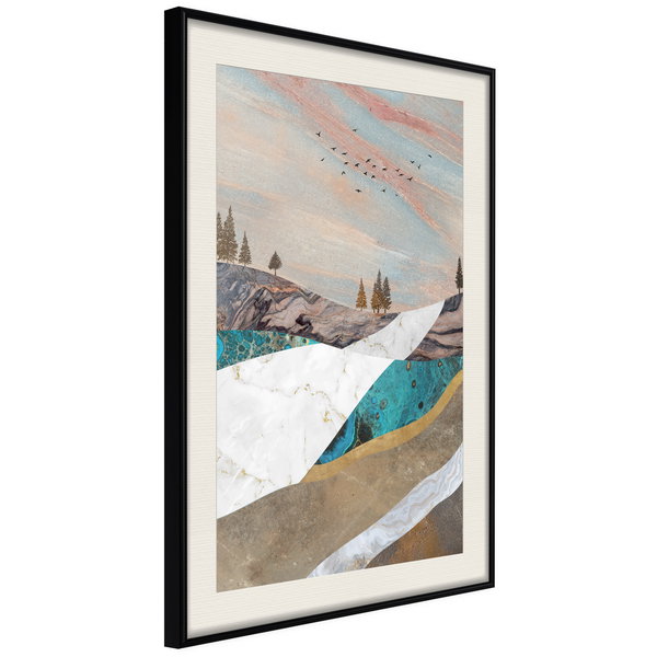 Poster 'Painted Landscape'