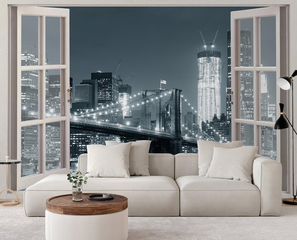 Behang 'City Twilight'
