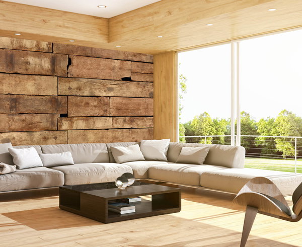 Tapete 'Old Oak Floor 1' 500x250cm