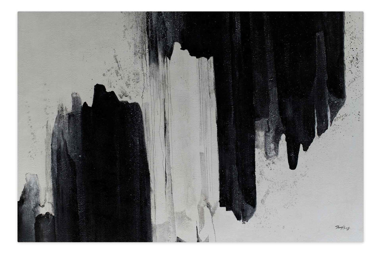 Olieverf schilderijen 'Primeval Power' | Handgeschilderd unicum 180x120cm in de ruimte.