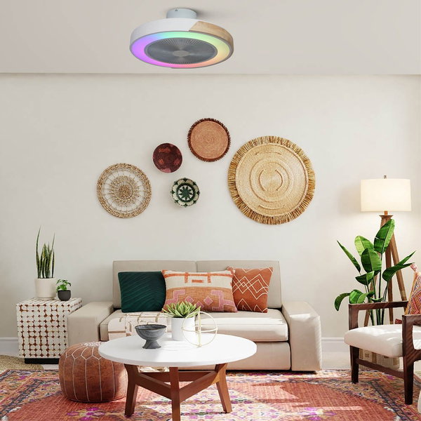 Deckenventilator 'Corpi RGB'