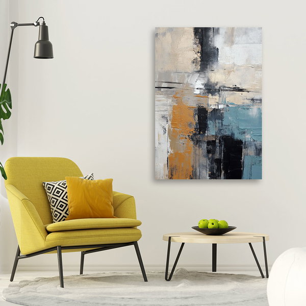 Kunstdruck auf Leinwand 'Textured Serenity 2'