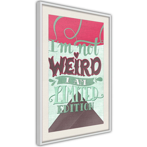 Poster 'I'm Not Weird'