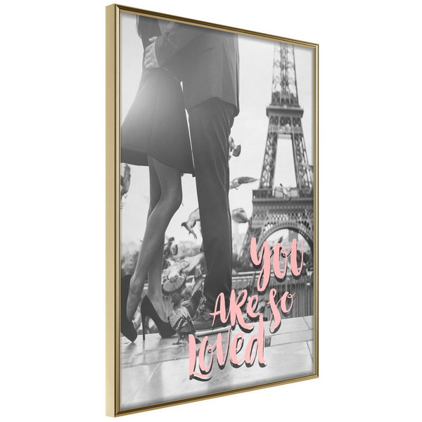 Poster 'Love in Paris'