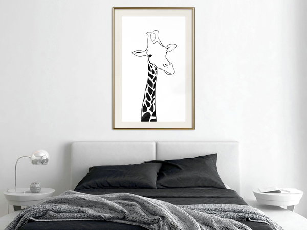 Poster 'Plaid Neck'