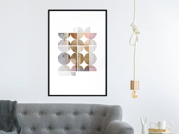 Poster 'Connected by Colours'