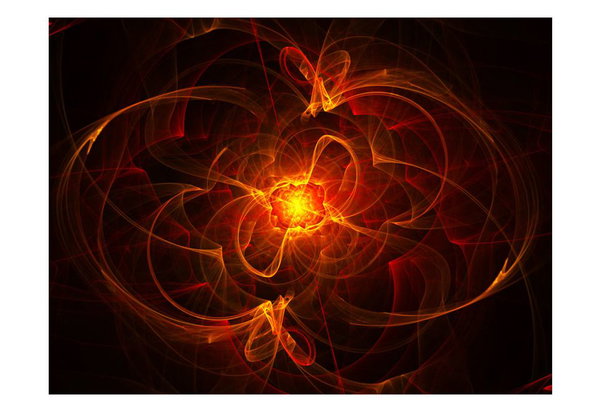 Tapet 'Abstract fire'