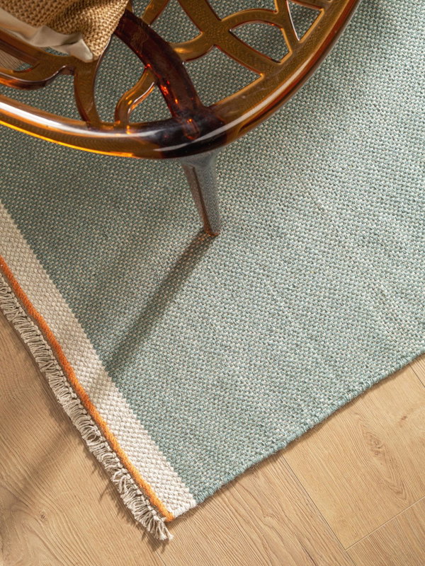 Design Wollteppich Karla Mint