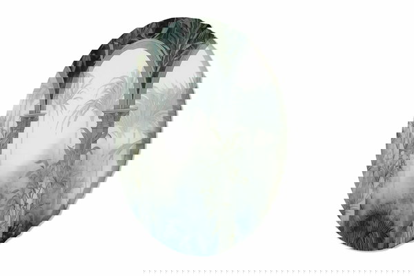 Pintura redonda 'Eternal Sunshine'