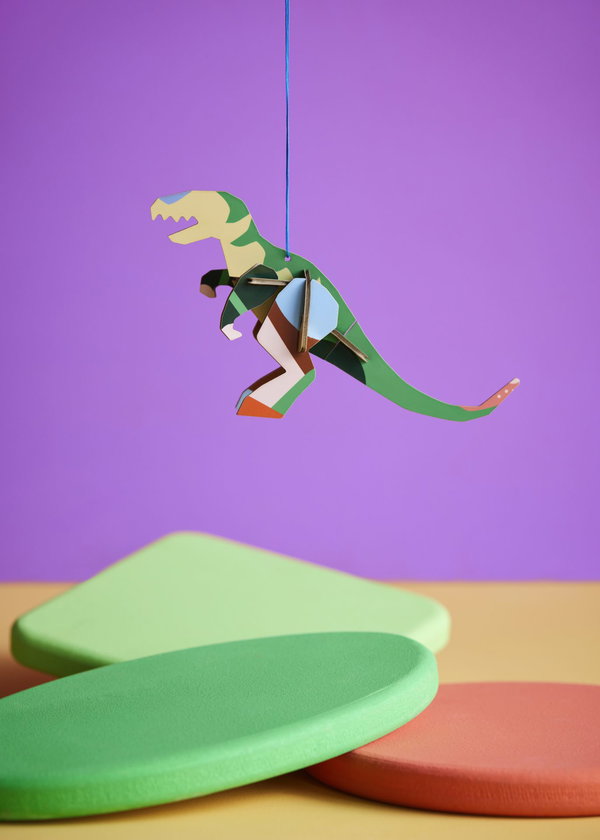 Hängende Deko 'Leuchtender T-Rex'