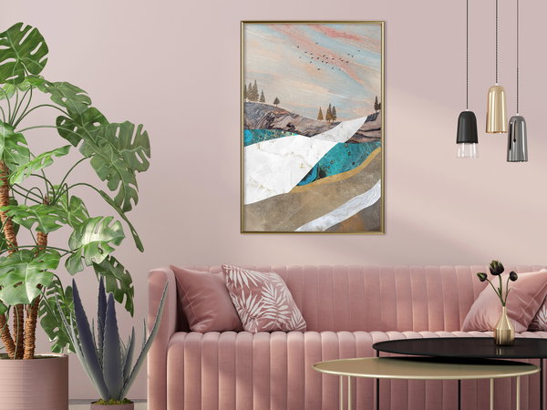 Poster 'Painted Landscape'