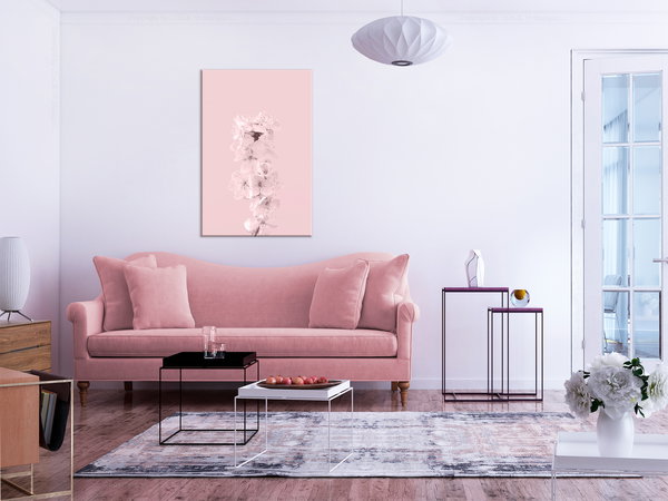 Kunstdruck auf Leinwand 'In Full Bloom Vertical'
