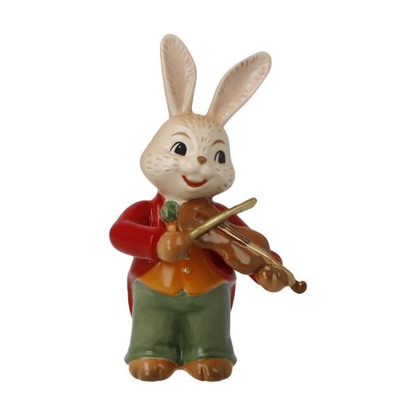 Porzellan Figur 'Kleiner Violinist' von Goebel 4x8x4,5cm