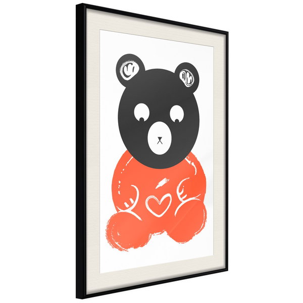 Poster 'Thoughtful Bear'
