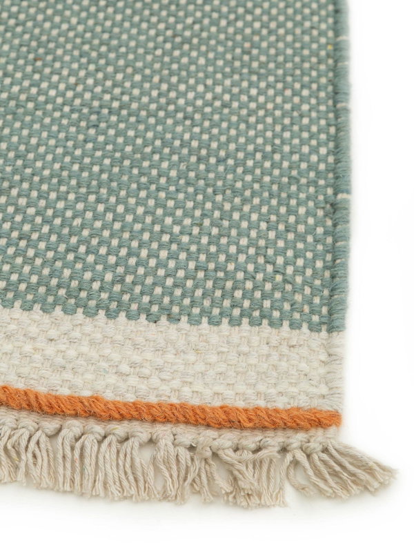 Design Wollteppich Karla Mint