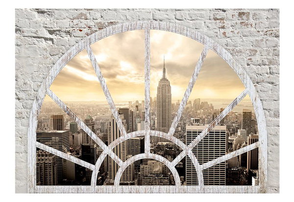Tapete 'New York - die Stadt am Morgen'