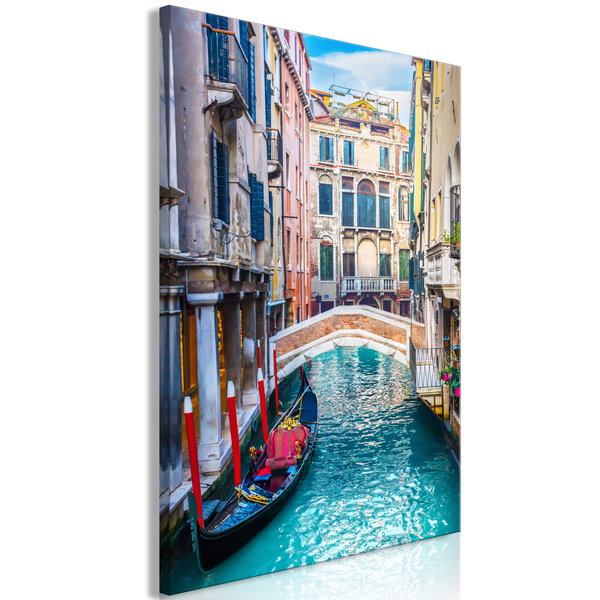 Art print on canvas 'Holiday Moment Vertical'