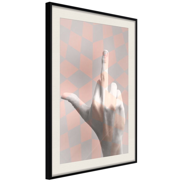 Poster 'Middle Finger'