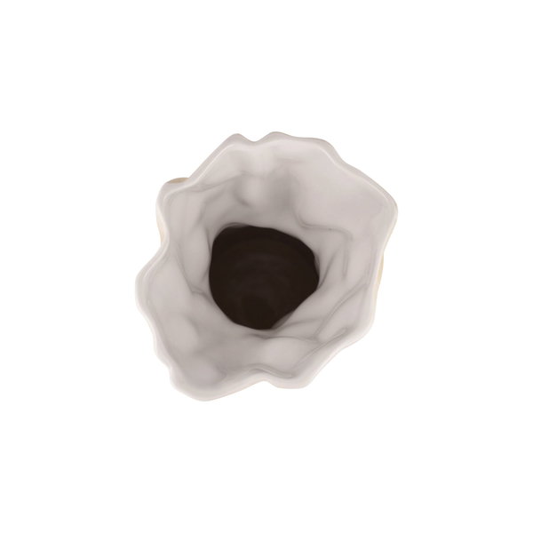 Porzellan Vase 'Marbling Form' von Goebel 11x30x11,5cm