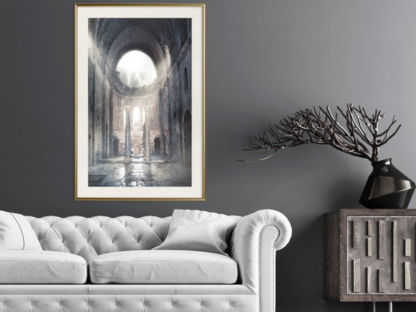 Poster 'Ruins of a Cathedral'