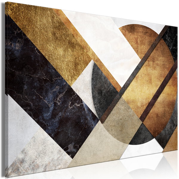 Kunstdruk op canvas 'New Road Wide'