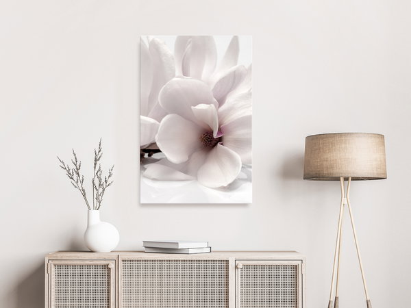 Kunstdruck auf Leinwand 'Blooming Light Vertical'