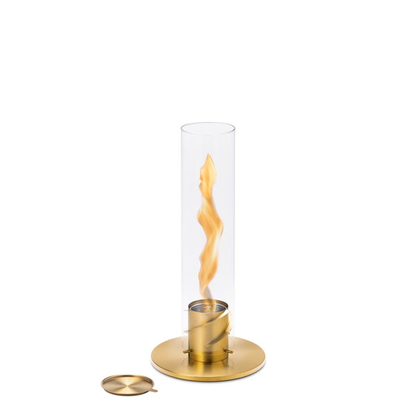 SPIN 90 Table fire gold | Outdoor &amp; indoor