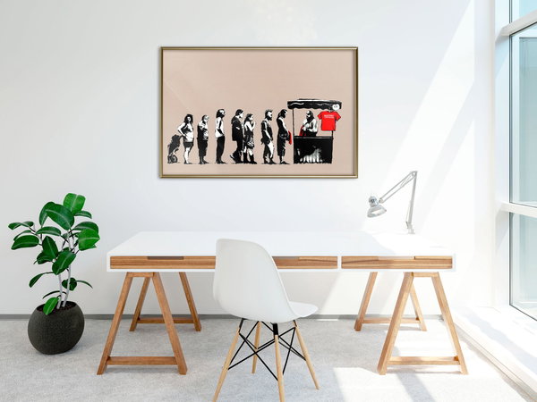 Poster 'Destroy Capitalism'