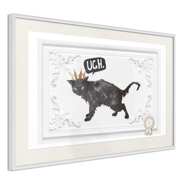 Poster 'Cat in Crown'