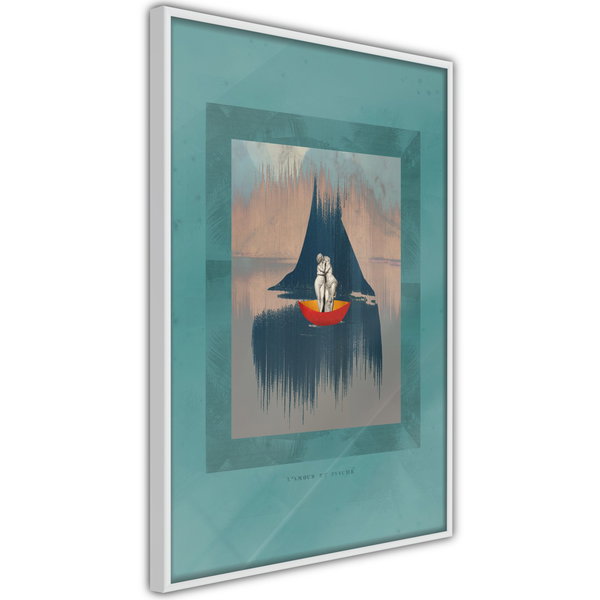 Poster 'Couple On Boat'