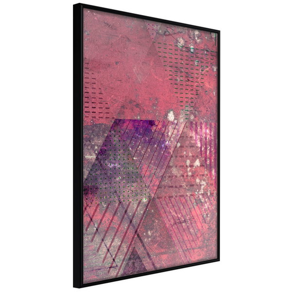 Poster 'Pink Patchwork III'