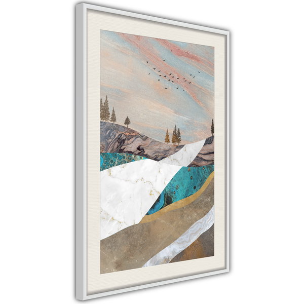Poster 'Painted Landscape'