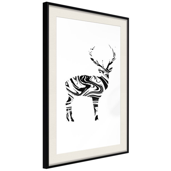 Poster 'Marble Stag'