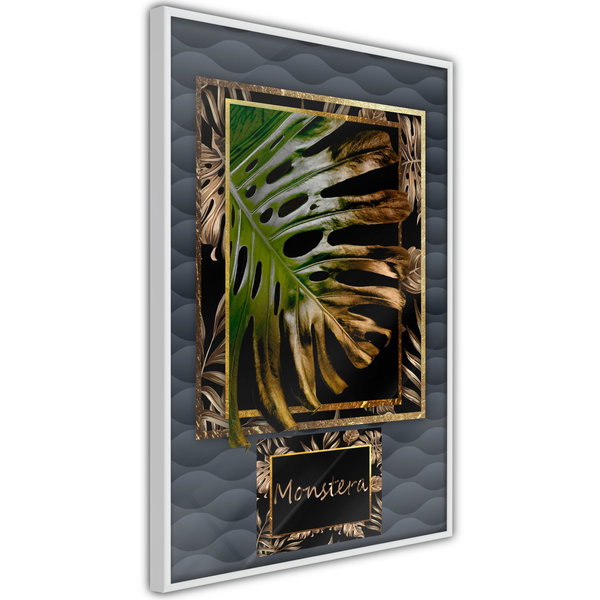 Poster 'Monstera in the Frame'