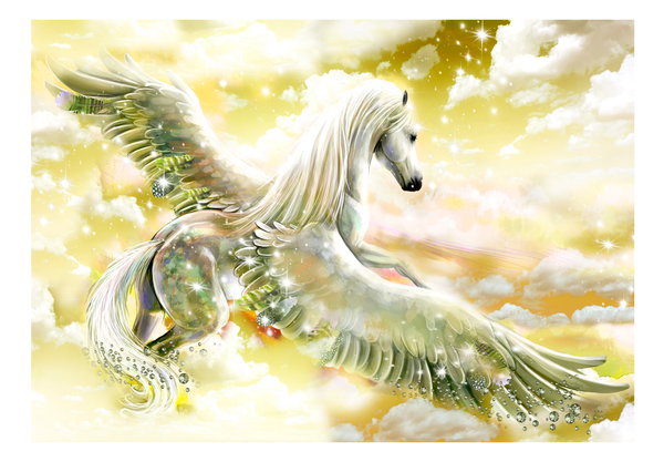 Tapete 'Pegasus (Yellow)'