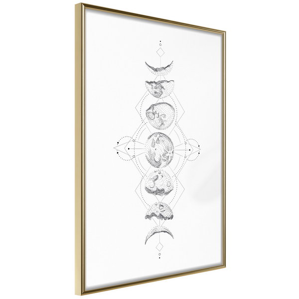 Poster 'Silver Globe'