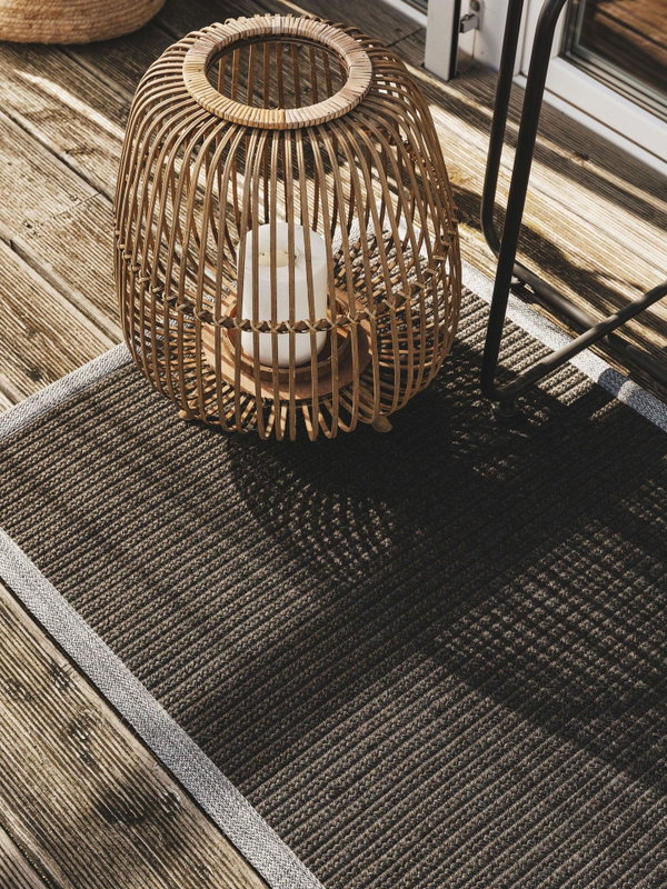 Design In- &amp; Outdoor-Läufer Nandi Schwarz