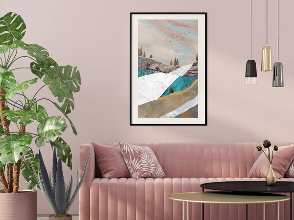 Poster 'Painted Landscape'