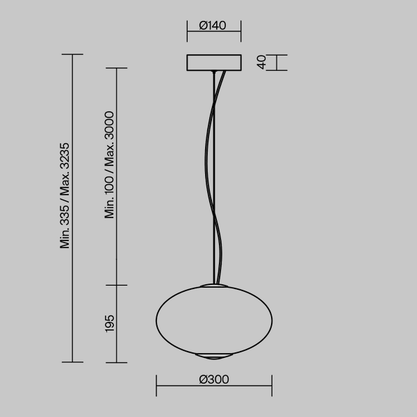 Hanglamp 'Bruma'