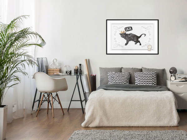 Poster 'Cat in Crown'