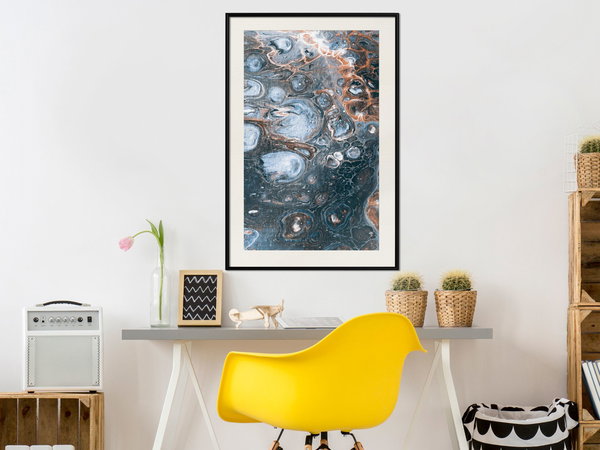 Poster 'Surface of the Unknown Planet I'