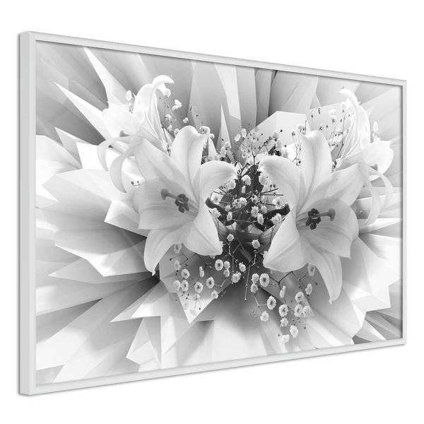 Poster 'Crystal Lillies'