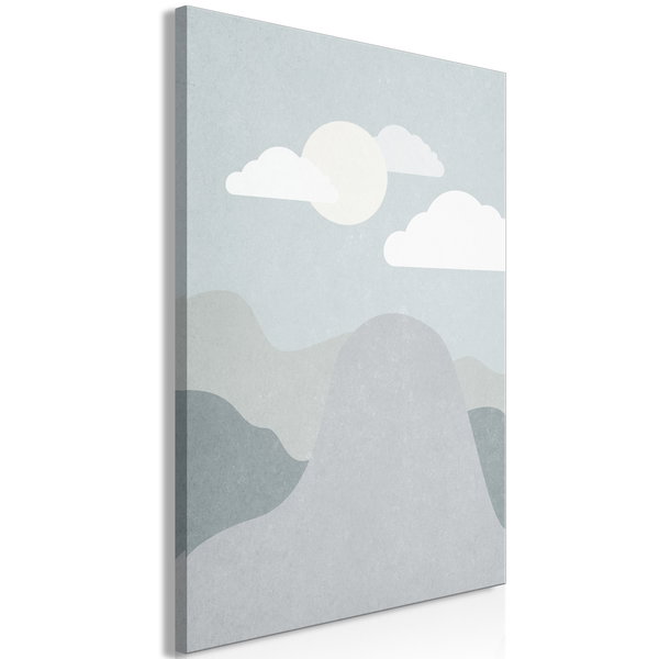 Impression sur toile 'Mountain Adventure Vertical'