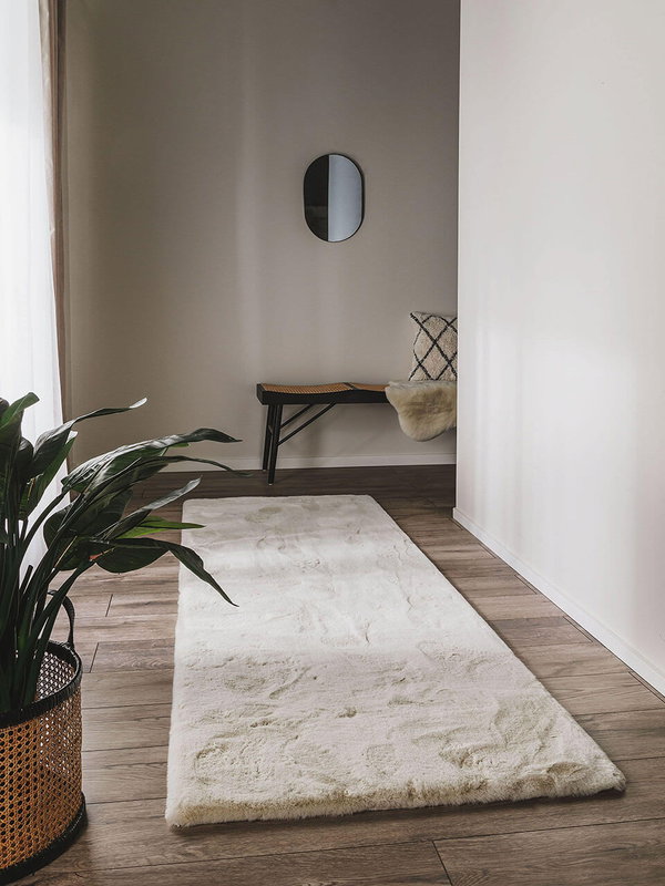 Design Fellteppich Dave Beige