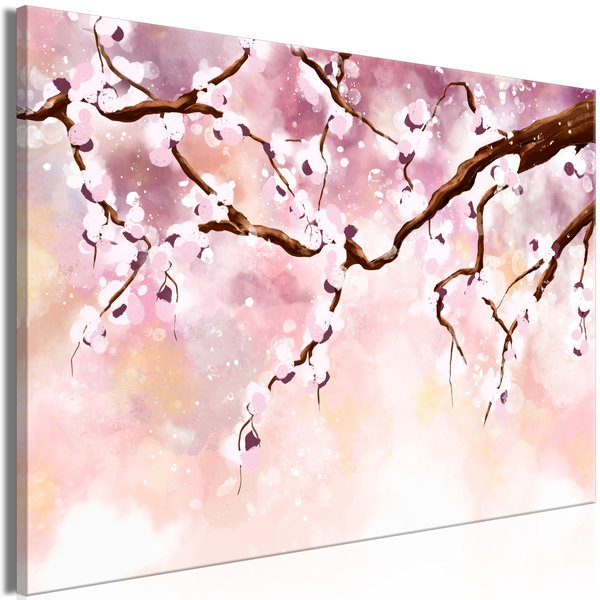 Impression sur toile 'Cherry Blossoms Wide'